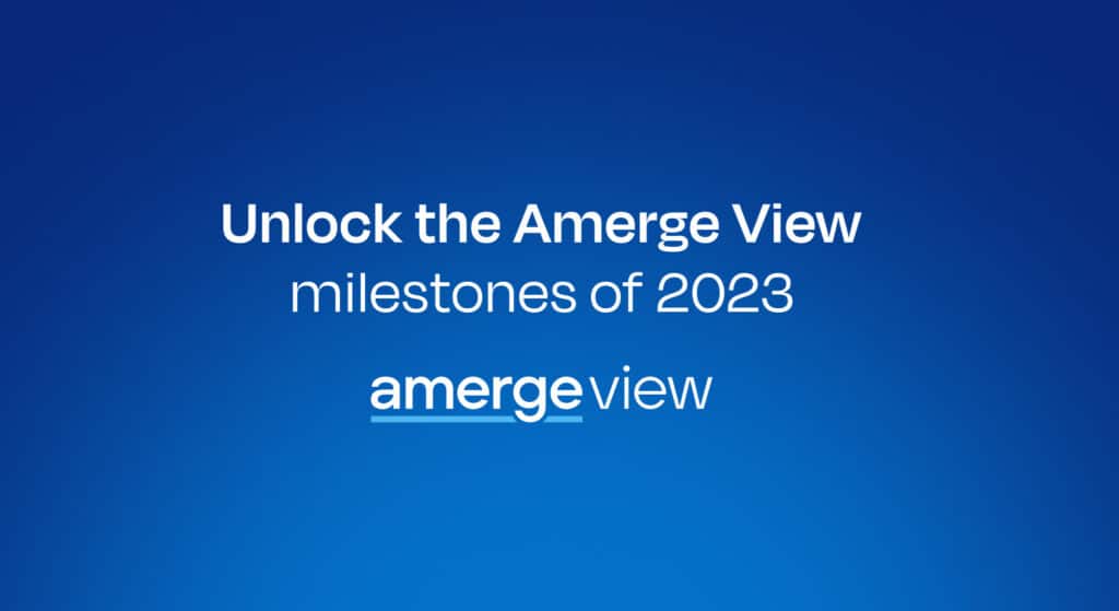 Title photo of Amerge view milestones article